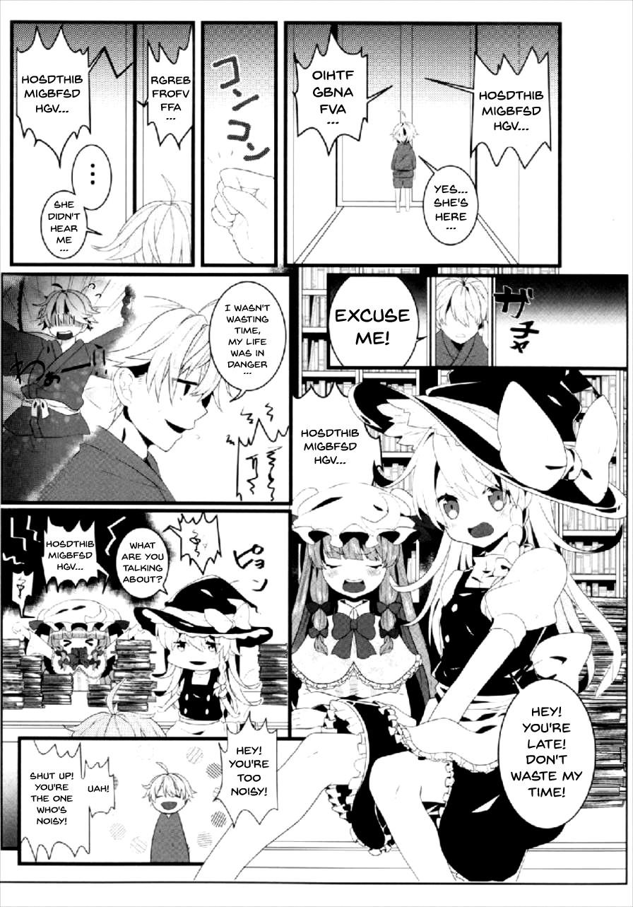 Hentai Manga Comic-Patchouli the Lewd Witch With Her Dirty Illusions-Read-4